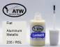 Preview: Fiat, Aluminum Metallic, 235 / RSL: 20ml Lackstift, von ATW Autoteile West.